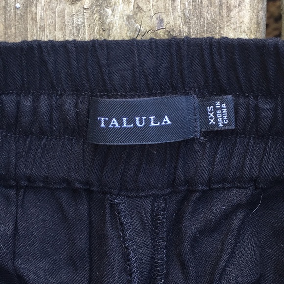 Talula (Aritzia) Los Felix Style Black Pants xxs - Picture 2 of 4